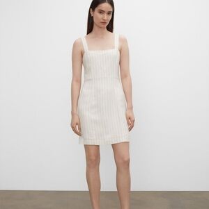 Club Monaco linen blend mini dress size 10 BNWT